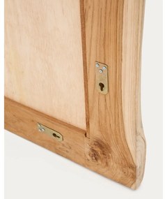 Lustro ścienne z drewnianą ramą 105x200 cm Ibro – Kave Home