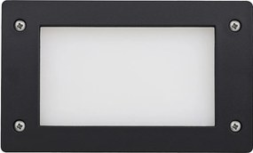 DEVON do wbudowania na zewn?trz, nowoczesny i wszechstronny styl - d?. 18,8 cm-kwadrat - Gx53 LED T2 3W - ?ywica - Kselect - ip66 - ?ywica i czer?