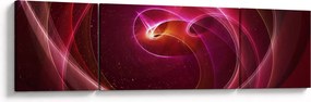 Obraz - jasne linie (170x50 cm)
