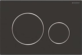 Geberit 115.882.14.1 - Przycisk spłukujący Sigma20 24,6x16,4 cm czarny mat