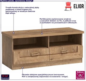 Szafka RTV dąb lefkas - Lorines 12X