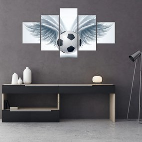 Obraz - Balon ze skrzydłami (125x70 cm)