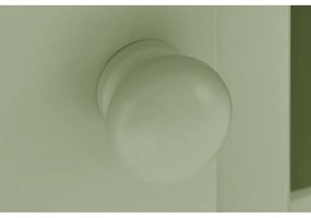 Jasnozielona szafka z litego drewna sosnowego 90x90 cm Bertram – Støraa