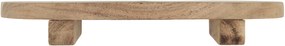 Okrągła drewniana deska ACACIA WOOD na nóżkach 30 cm