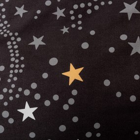 PrzytulneMieszkanie.pl PrzytulneMieszkanie.pl Flanelowa pościel z mikrofibry STELLAR ciemnoszara Rozmiar pościeli: 70 x 90 cm | 140 x 200 cm