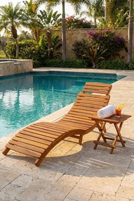 Drewniany zestaw wypoczynkowy do ogrodu Z3-R04