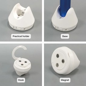 Garthen Lampa kempingowa LED , wodoodporna, niebieska