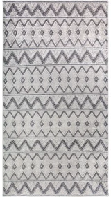 Szary dywan odpowiedni do prania 120x180 cm Zig Zag – Vitaus