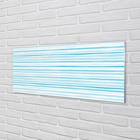 Panel Szklany Marynarskie Niebieskie Paski