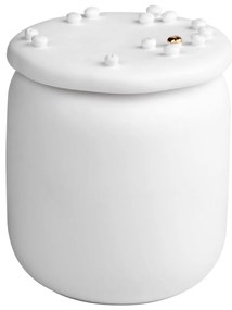 Biały porcelanowy pojemnik na kawę COFFEE BEANS
