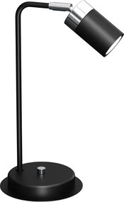 Czarna lampka na biurko T5-S63