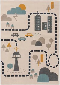 Dywan dziecięcy z motywem miasta Juno