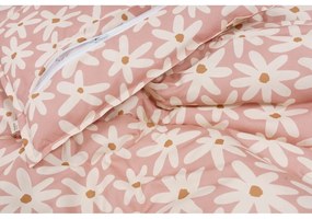 Różowy zestaw do łóżeczka Blush Daisies – Malomi Kids