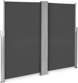 Podwójna markiza tarasowa 3x3x1,8 m - roleta, parawan ogrodowy AW-012