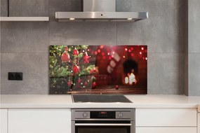 Panel szklany do Kuchni Magia Świątecznych Prezentów