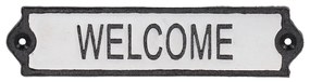 Żeliwna tabliczka 21x5 cm Welcome – Esschert Design