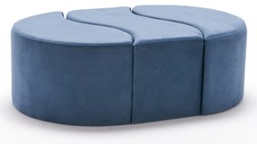 Stołek Alya Pouf Niebieski