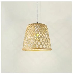 Eglo 55696 - Lampa wisząca na lince KIRKCOLM 1xE27/60W/230V beżowa