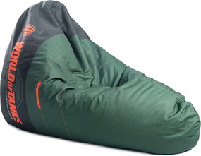 Duża pufa gamingowa do grania na konsoli Diablo World of Tanks