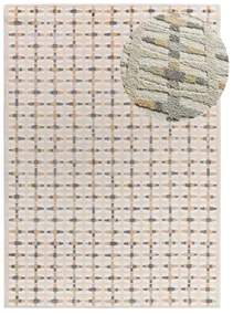 Dywan w kolorze kości słoniowej 80x150 cm Baresa – Universal