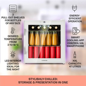 Klarstein Coachella 50 Lodówka na napoje