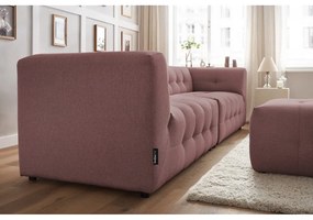 Ciemnoróżowa sofa 324 cm Kleber – Bobochic Paris