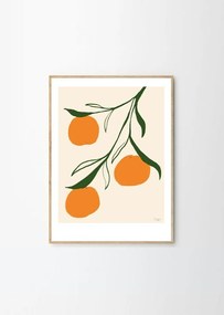 Plakat 30x40 cm Orange – Anna Mörner – The Poster Club