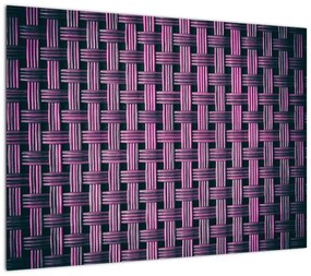 Obraz na szkle - fioletowa tekstura (70x50 cm)