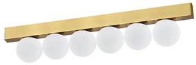 Ideal Lux - LED Plafon PING PONG 6xLED/3W/230V CRI 90 mosiądz