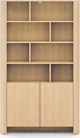 Nowoczesny regał do przechowywania dąb vicenza F4-Z48