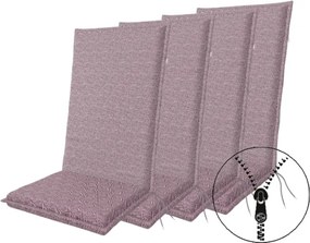 Doppler ART 4043 wysoki - zestaw 4 szt. zestaw 4 szt. poduszek na krzesło z wysokim oparciem