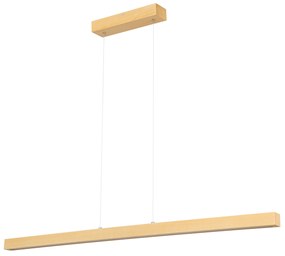 Lampa wisząca LED 115 cm z drewna jesionowego L115KB-4K-ESCHE wymienny