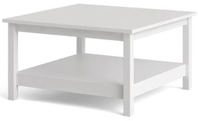 Biały stolik 81x81 cm Madrid – Tvilum