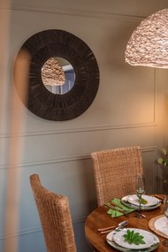 Lustro ścienne ETHNIC, Ø 76 cm