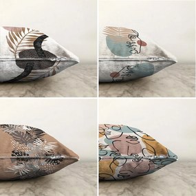 Zestaw 4 poszewek na poduszki Minimalist Cushion Covers Autumn, 55x55 cm