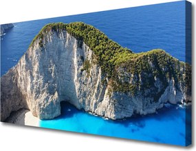 Fotoobraz na płótnie Skaliste Wybrzeże Oceanu