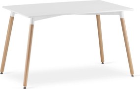 PROMOCJA Biały stół jadalniany ADRIA 120x80 cm II. jakość