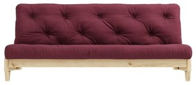 Sofa rozkładana Karup Design Fresh Natural Clear/Bordeaux