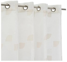 Beżowa zasłona żakardowa 140x260 cm Mid Century – Casa Selección
