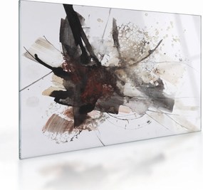 Obraz na szkle obrazu abstrakcyjnego (70x50 cm)