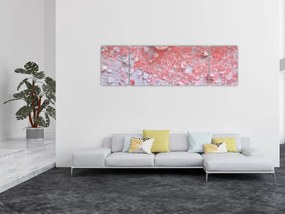Obraz - Nadmorska atmosfera w różowych odcieniach (170x50 cm)
