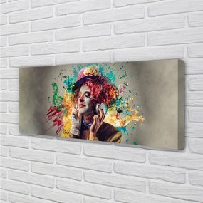 Zdjęcie na płótnie Artystyczny Portret Muzyczny