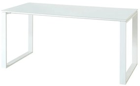 Biurko w dekorze dębu 160x80 cm Monteria – Germania