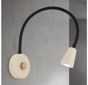 Orion - Ściemnialna giętna lampka ścienna DOTTY 1xGU10/10W/230V beżowy/czarny
