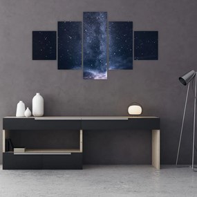 Obraz gwiaździstego nieba (125x70 cm)