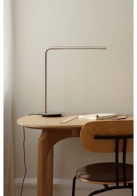 Metalowa lampa stołowa LED w kolorze srebra ze ściemniaczem (wysokość 46 cm) Omni Table – UMAGE