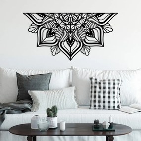 Metalowa dekoracja ścienna 118x59 cm Mandala – Wallity