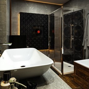 Umywalka ceramiczna nablatowa prostokątna biała 70 x 39 cm SHALL