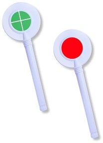 Rappa Zestaw Czeskie koleje z gwizdkiem i packą, 3 szt.