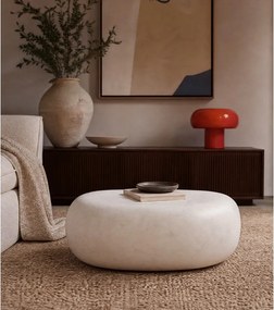 Biały stolik 49x65 cm Pebble – vtwonen